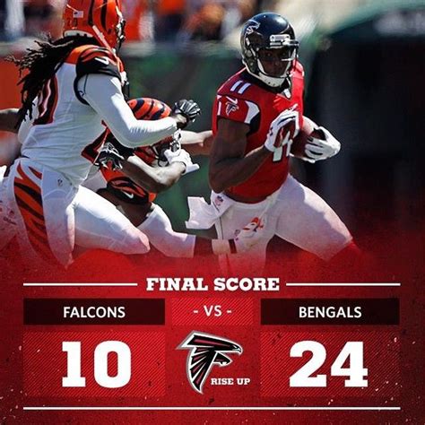 falcons score today nfl